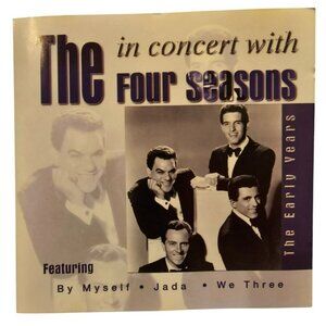 The Four Seasons The Early Years Concert CD Like By Myself & We Three 37429cd